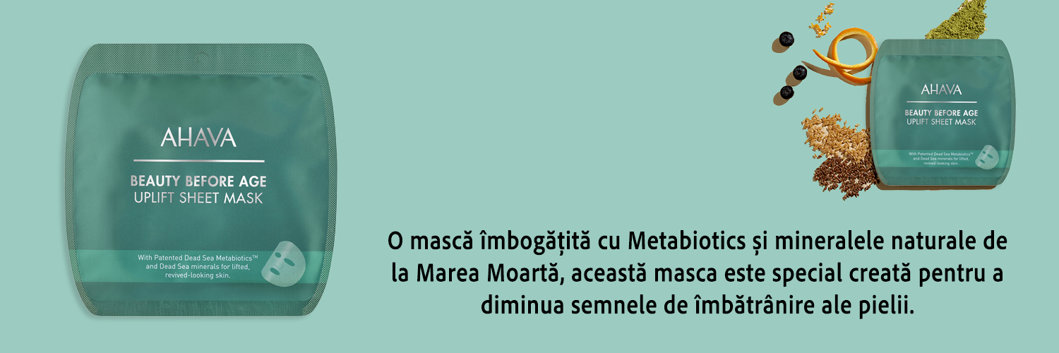 masca pentru intinerirea tenului Beauty Before Age AHAVA